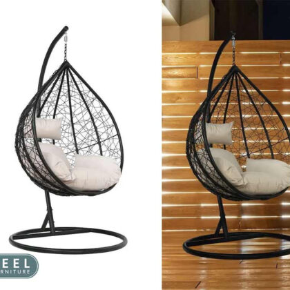 Feel Furniture Wicker Hangstoel Peer - Met Comfortabele Kussens! ...